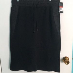 Black Nike athletic skirt